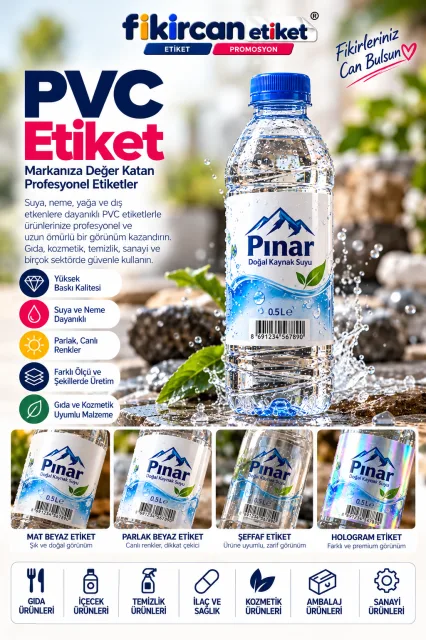 PVC Etiket