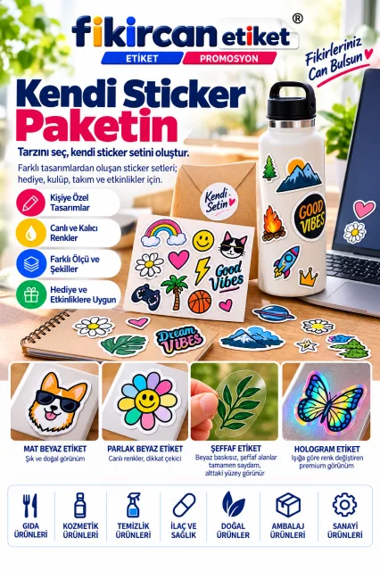 Kendi Sticker Paketin