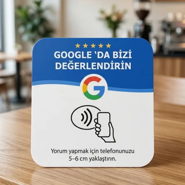 NFC Google Yorum Kartı
