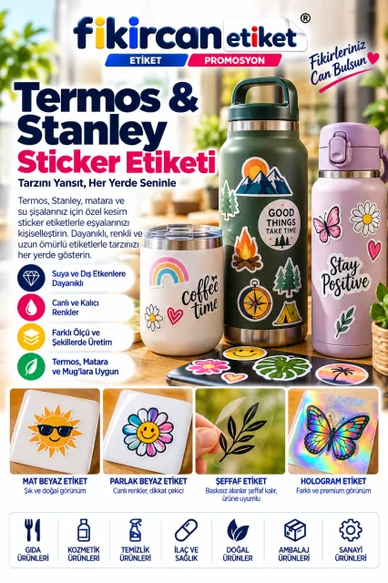 Termos & Stanley Sticker'ı