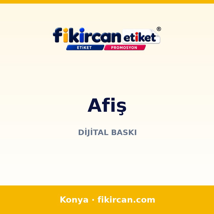 Afiş