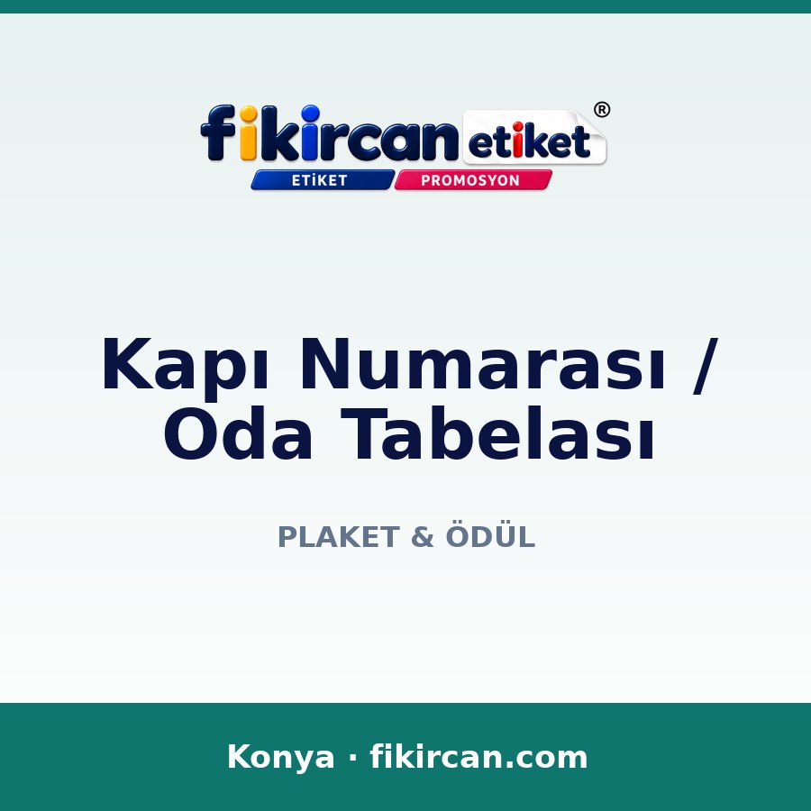 Oda Numarası