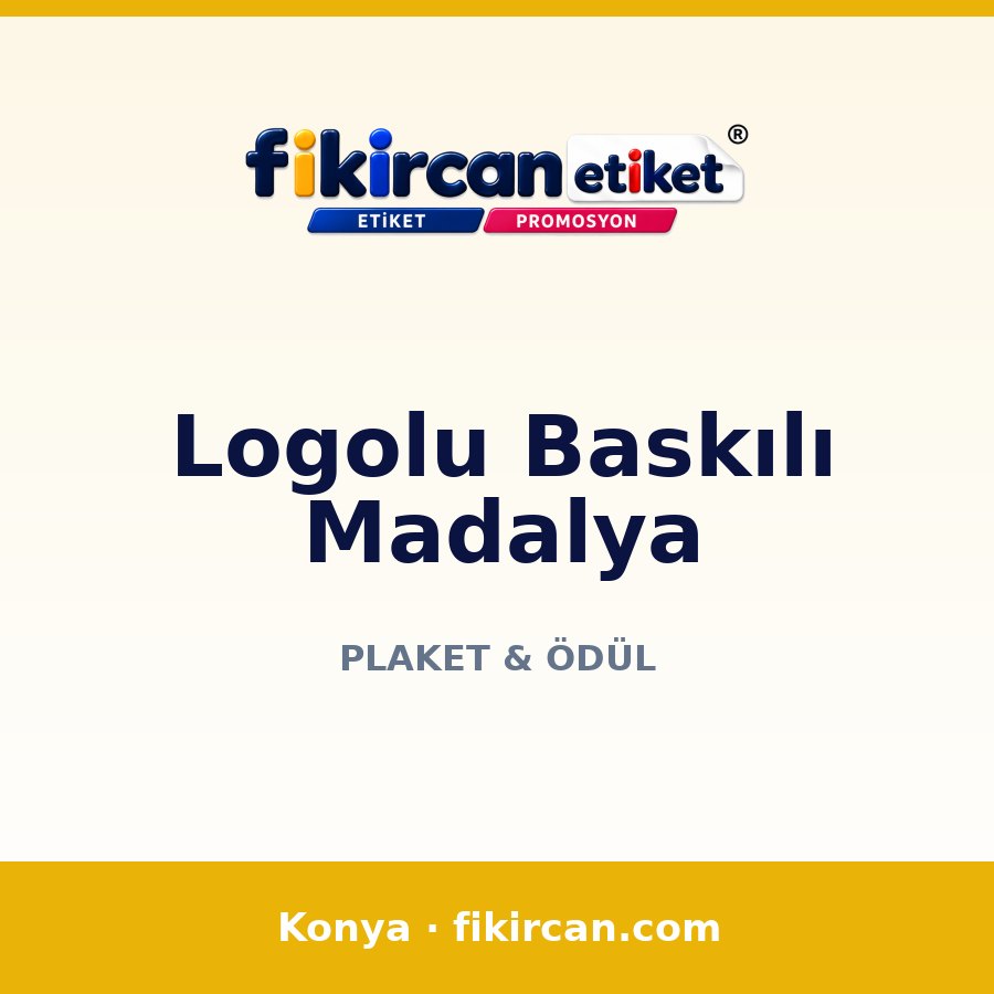 Baskılı Madalya