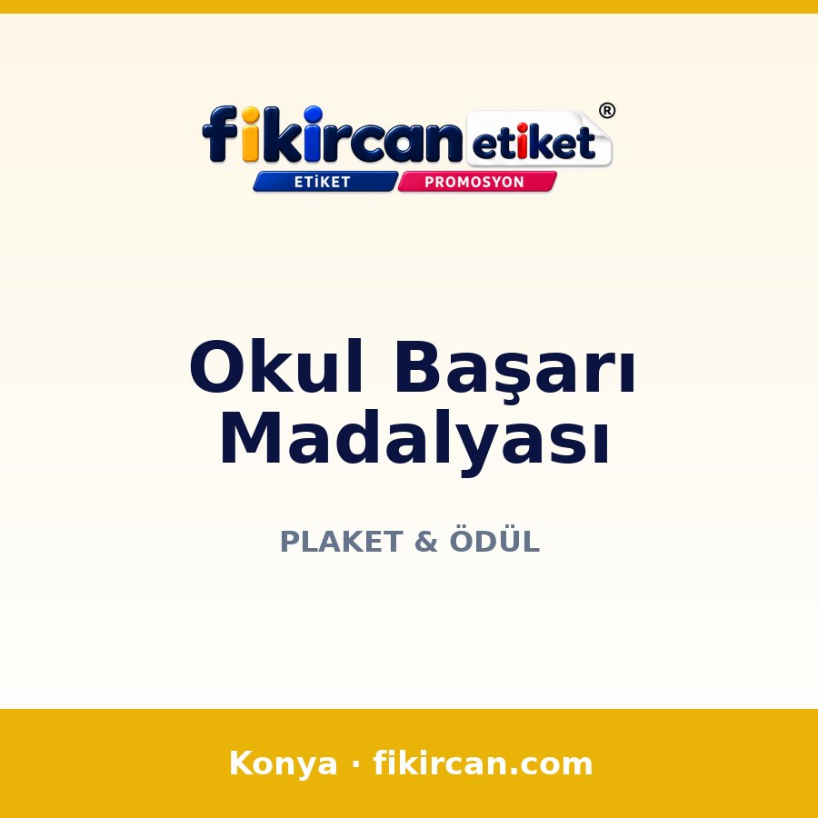 Okul Madalyası