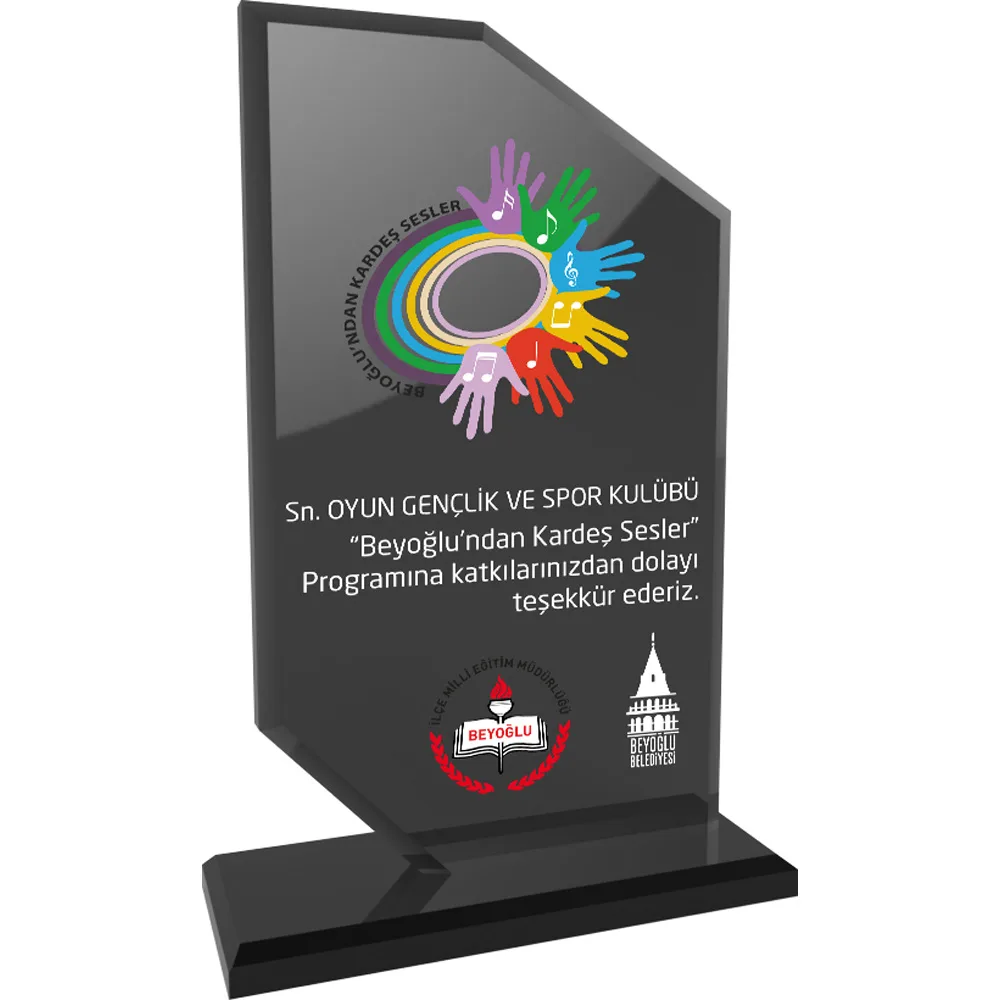 Kristal Plaket EKT-205
