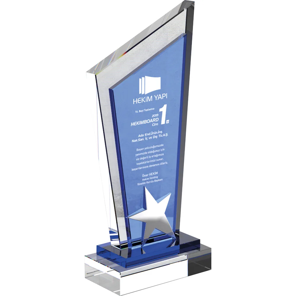 Kristal Plaket EKT-770