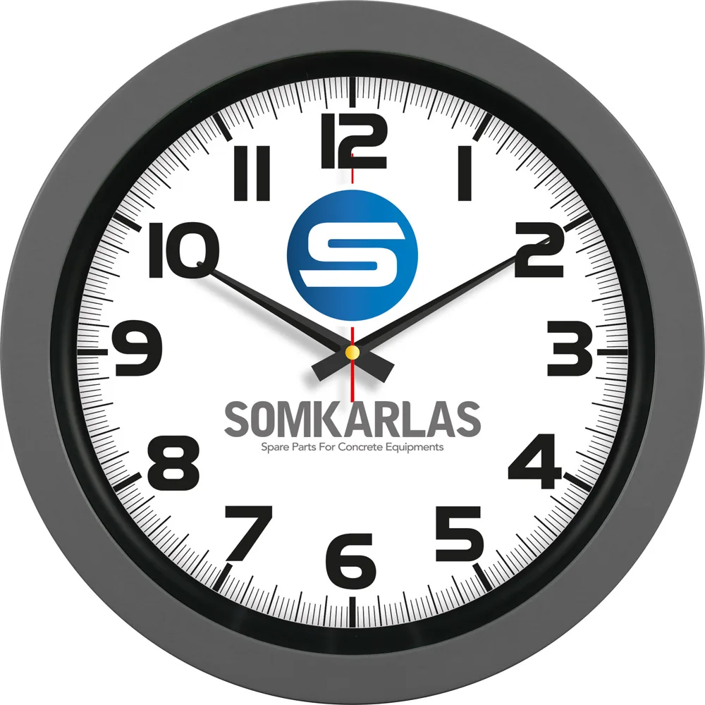 Plastik Duvar Saati V30-346-FM
