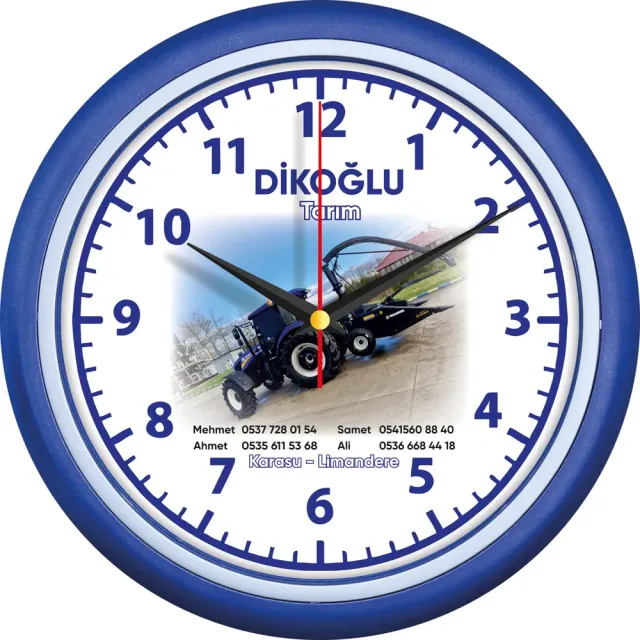 Plastik Duvar Saati V30-510-L