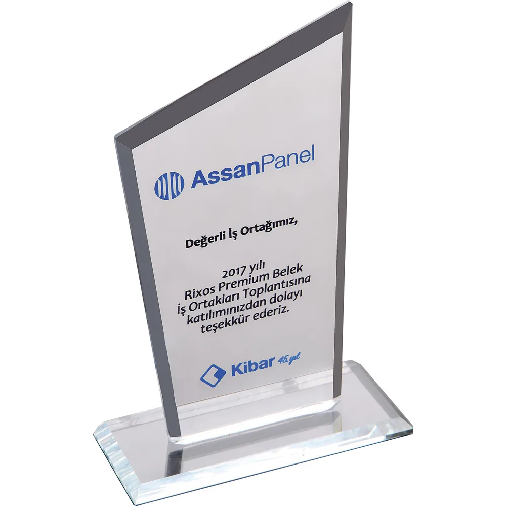 Kristal Plaket EKT-310