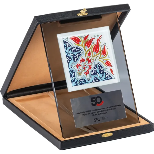 Kutulu Kristal Plaket EKT-740