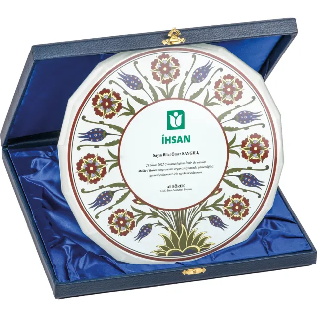 Kutulu Kristal Plaket EKT-460