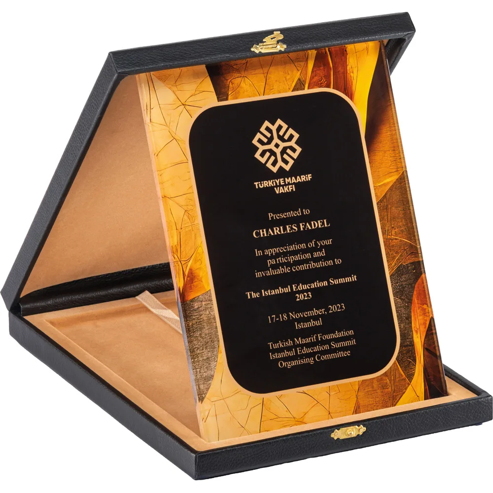Kutulu Kristal Plaket EKT-470