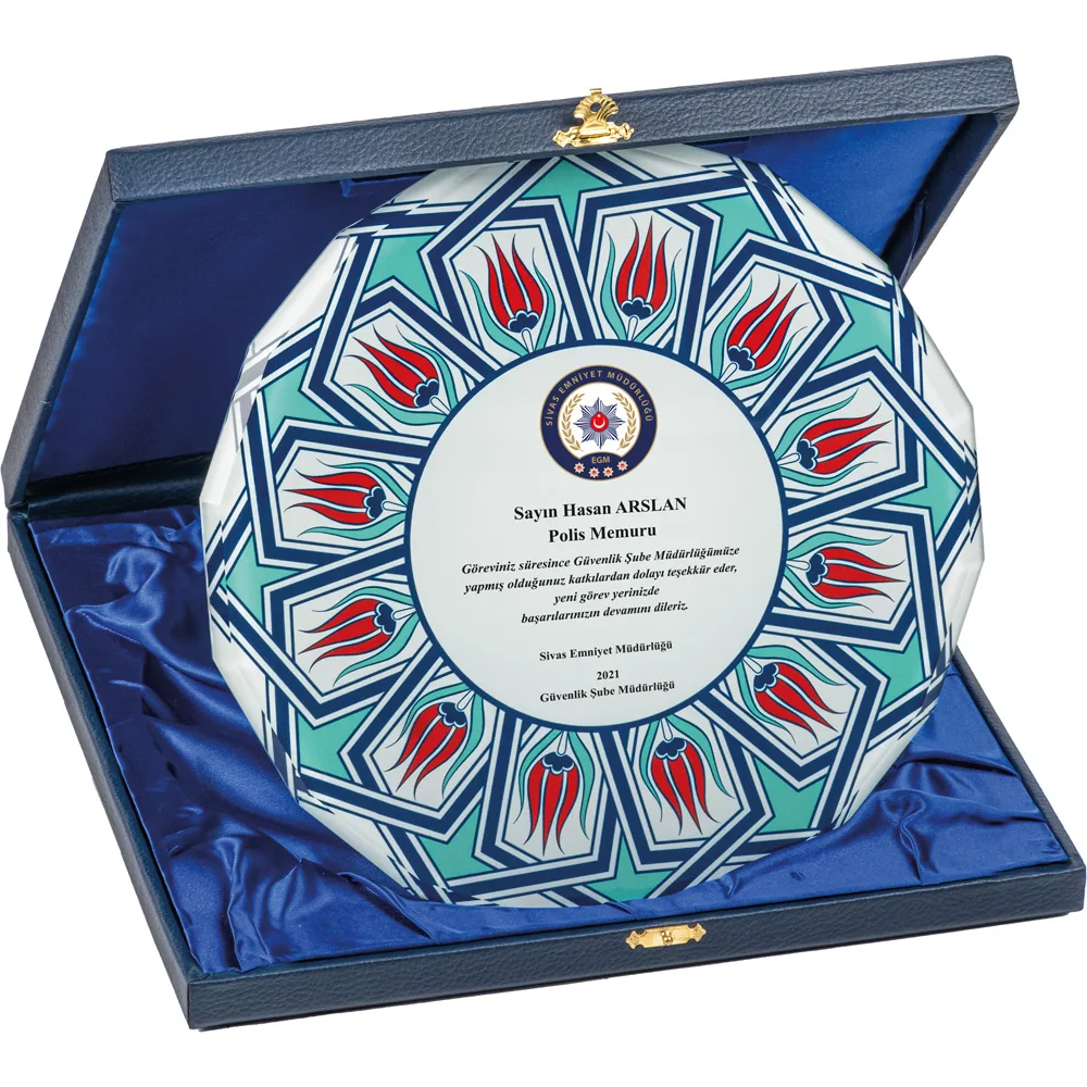 Kutulu Kristal Plaket EKT-430