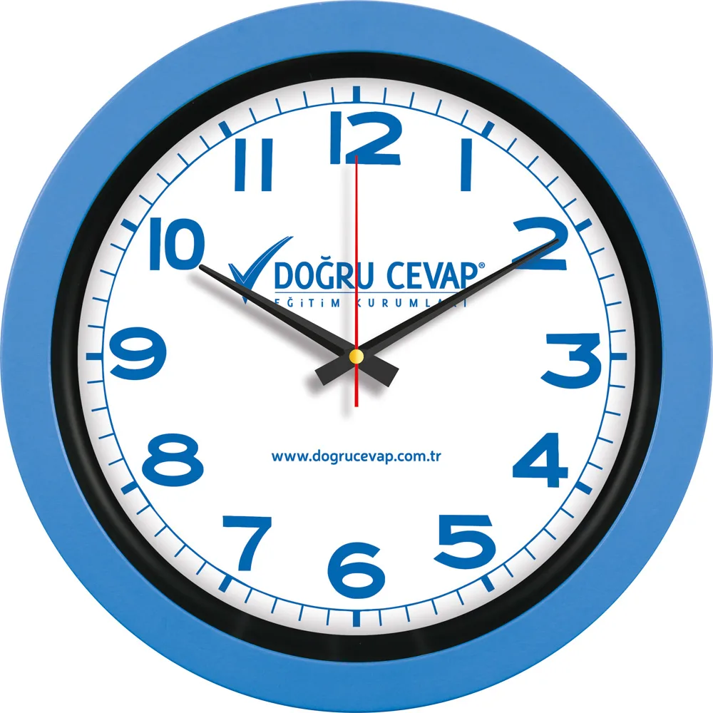 Plastik Duvar Saati V30-346-MV