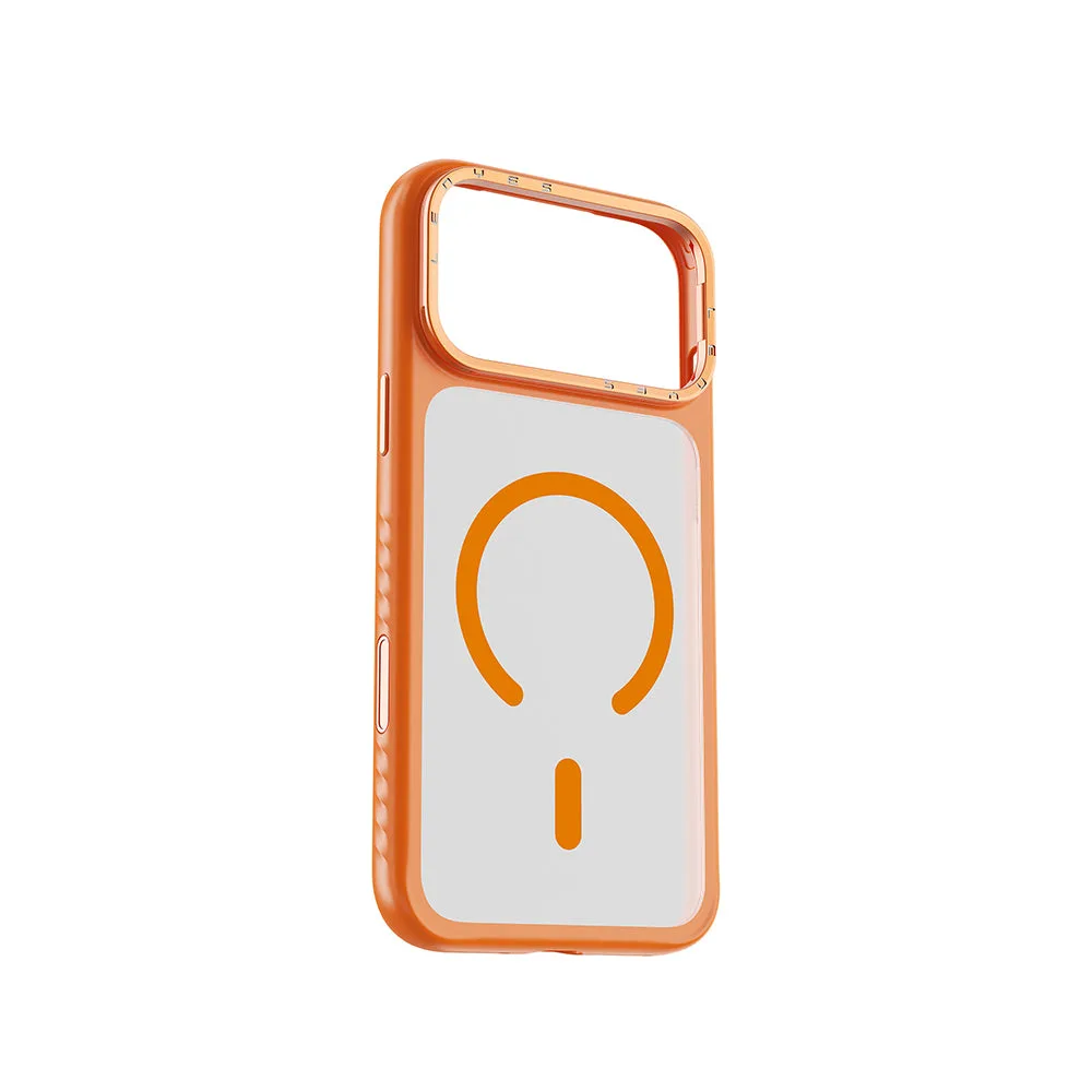 iPhone 17 Pro Max Kılıf | M-safe Şarj Uyumlu Metal Kamera Standlı CK226