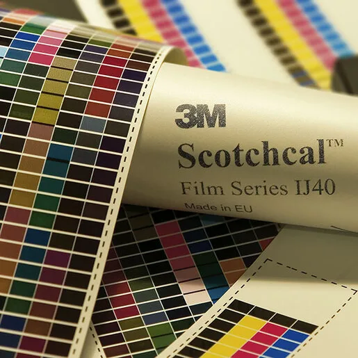 3M™ Scotchcal™ IJ40-124 Polimerik Baskı Folyosu