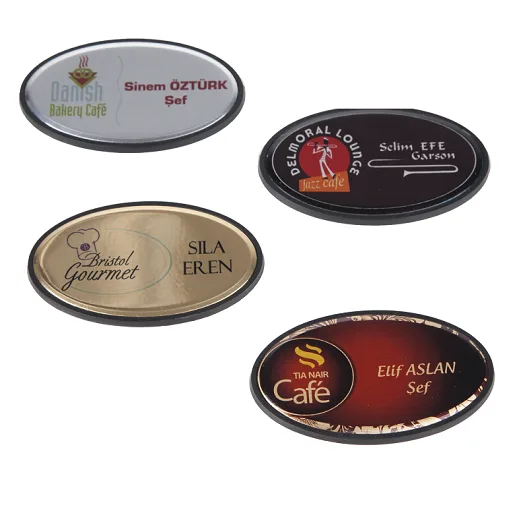 OTS Oval Name Badges