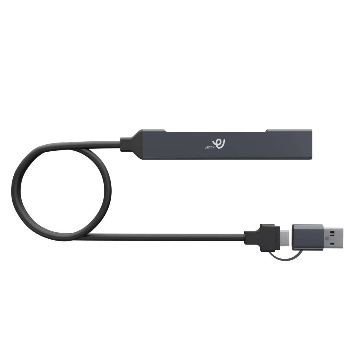 AG-SD21 4 in 2 USB Çoklayıcı Type-C USB 3.0