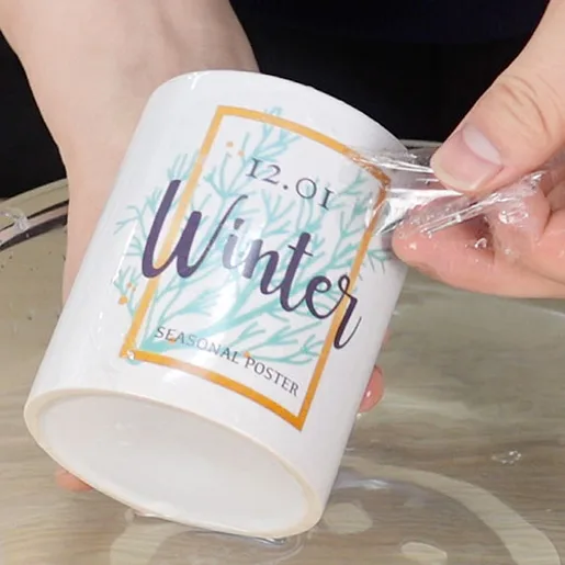 WaterSlide Transfer Kağıdı, Şeffaf