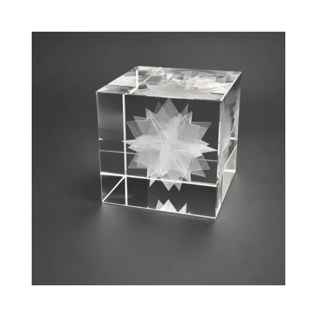 3D Lazer Patlatma Küp 6x6x6
