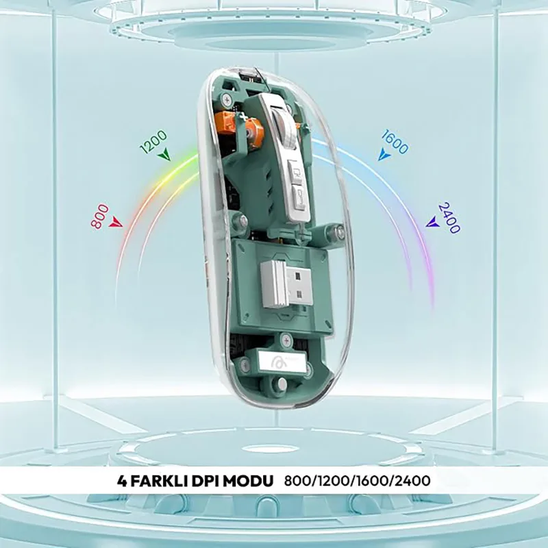 AG-M05 2.4 GHz BT+Wireless Mouse