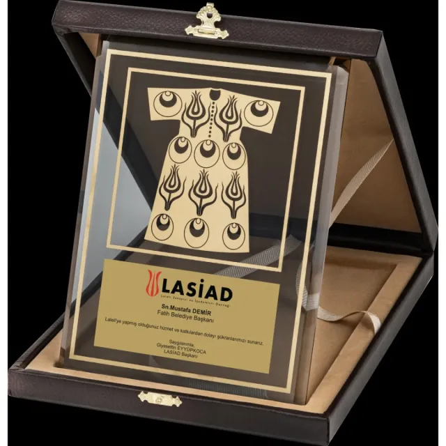15x20 Motifli Kutulu Plaketler