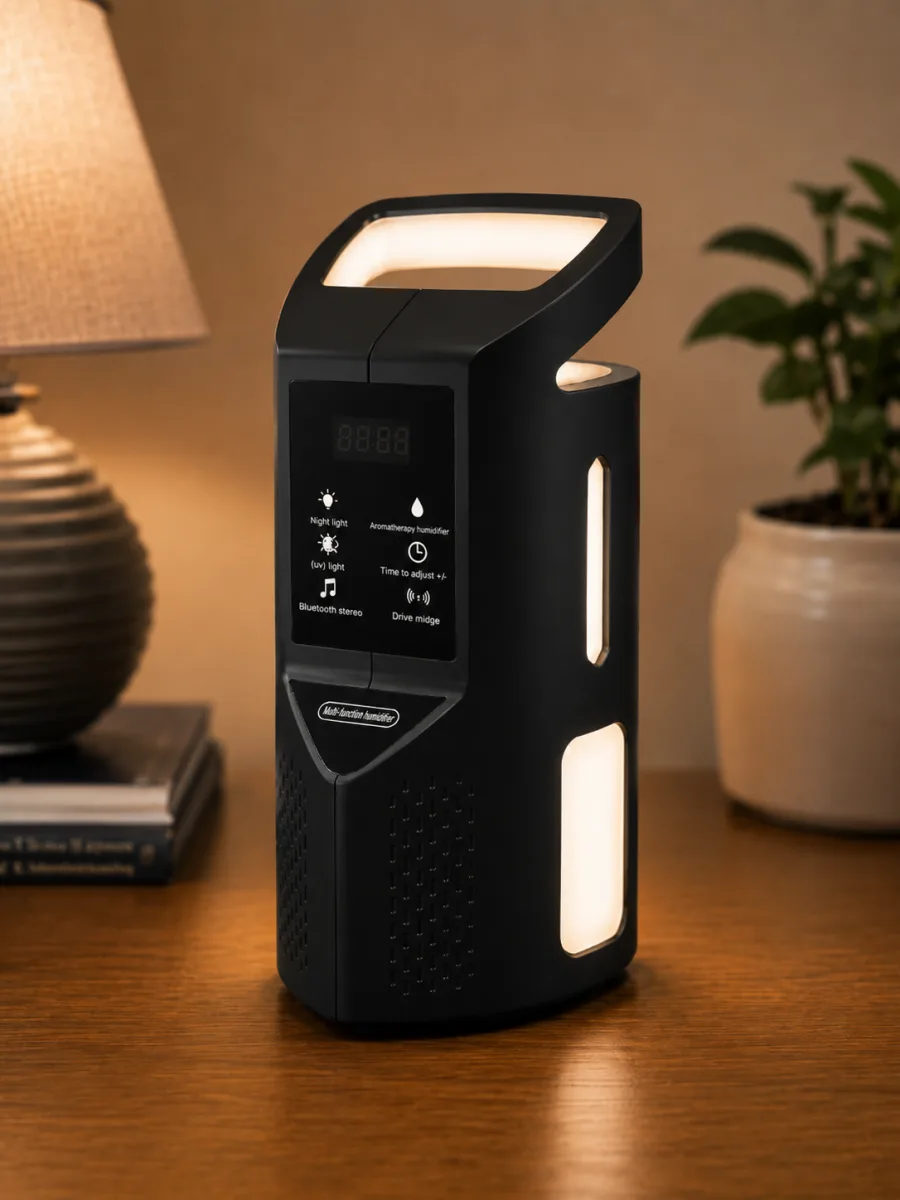 Focus Power Hava Nemlendirici Sinek Savar Bluetooth Hoparlör Gece Lambası