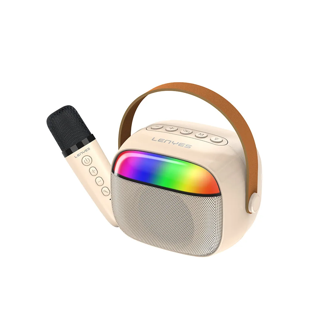 Lenyes S227 RGB Mikrofonlu Bluetooth Speaker | 5W & 1200mAh Pil
