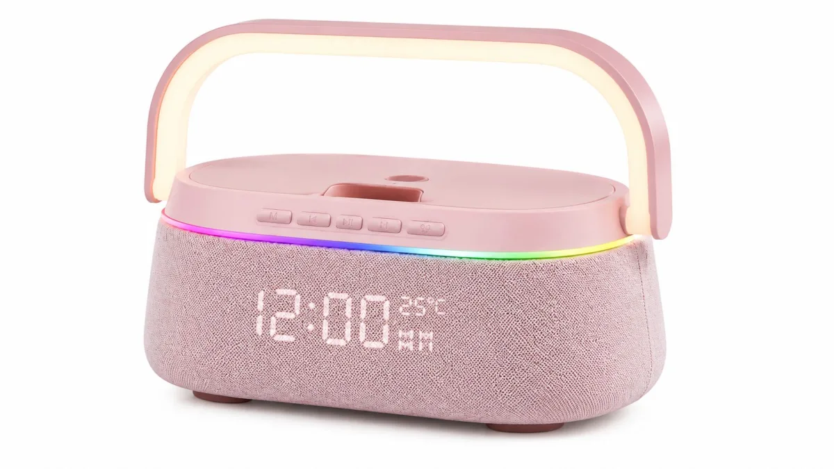 Aggiy Zenith Soundmag Kablosuz Şarj Standı , Bluetooth Hoparlör