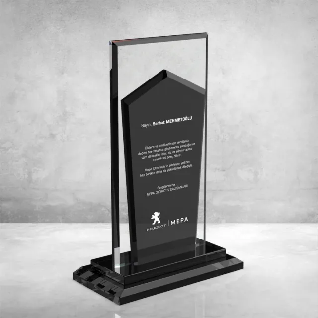 PB606 Kristal Plaket