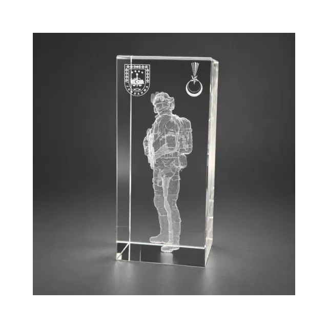 3D Lazer Patlatma Küp 6x6x13 Dikey