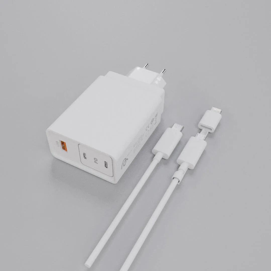 AG-47 20W QC3 Şarj Aleti PD USB, Type-C,  Lightining,  Mikro USB