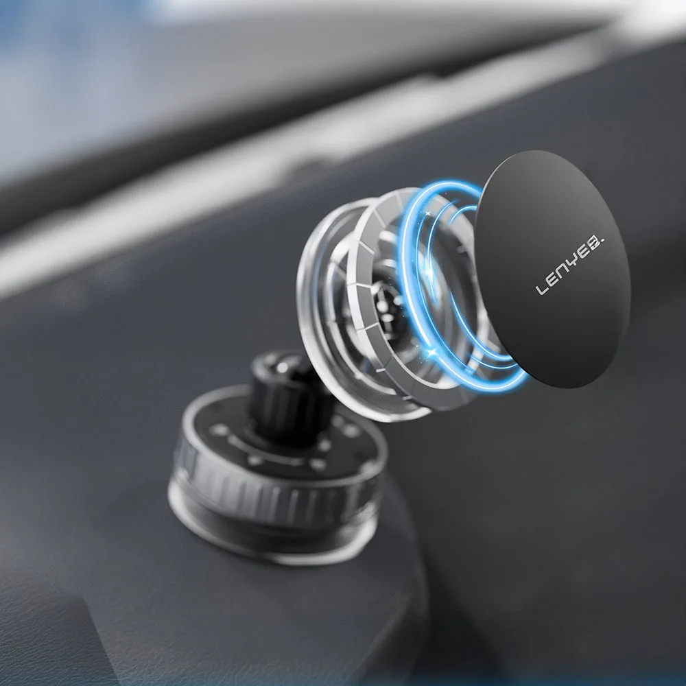 Lenyes CR192 Vakumlu Magnetik Telefon Tutucu | 360° & N52 Mıknatıs