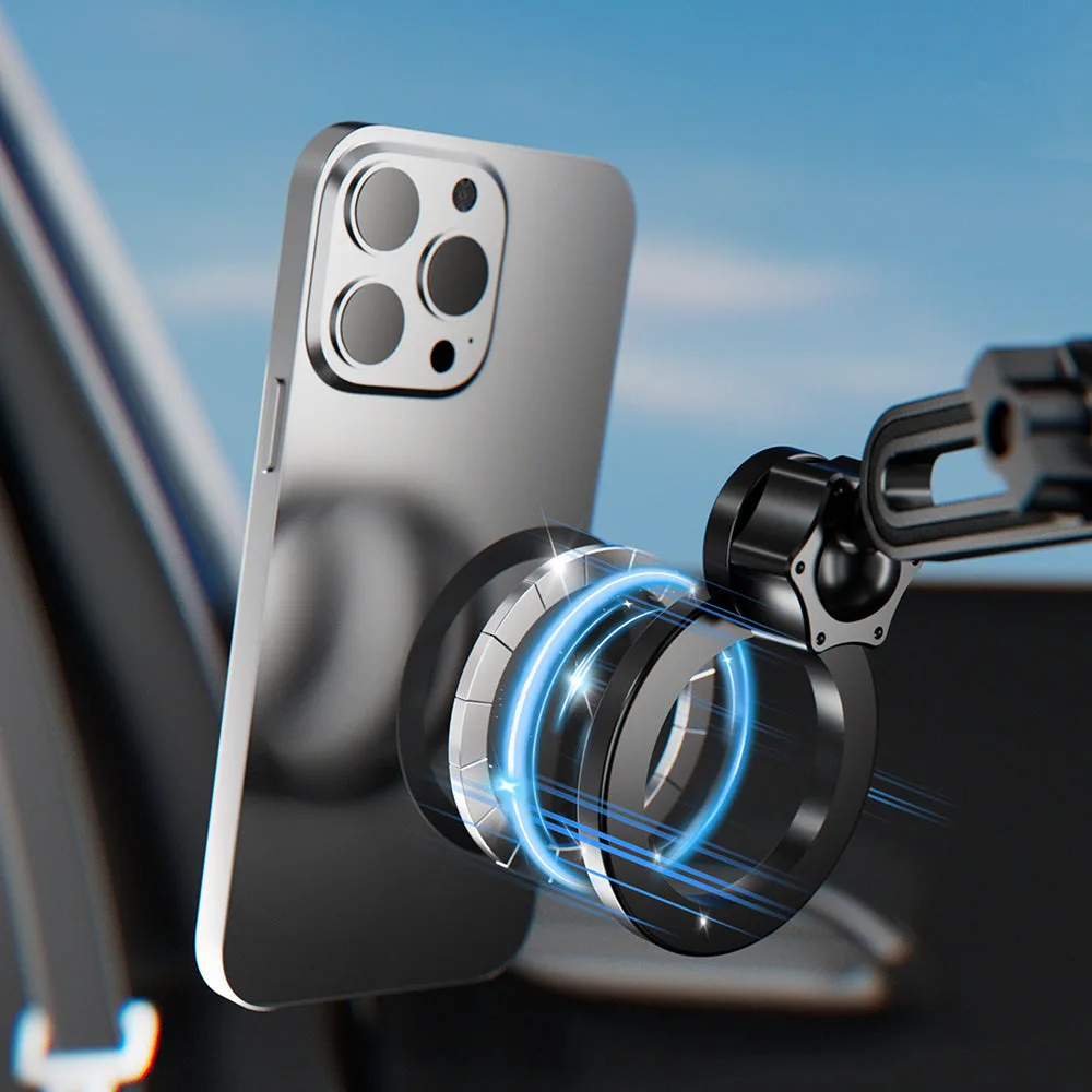 Lenyes CR189 2 in 1 Araç Telefon & Bardak Tutucu | 360° Dönebilir