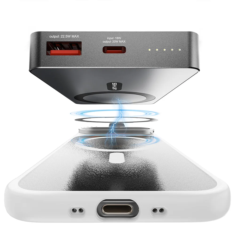 iPhone 17 Pro Max Kılıf | M-safe Şarj Uyumlu Metal Kamera Standlı CK226
