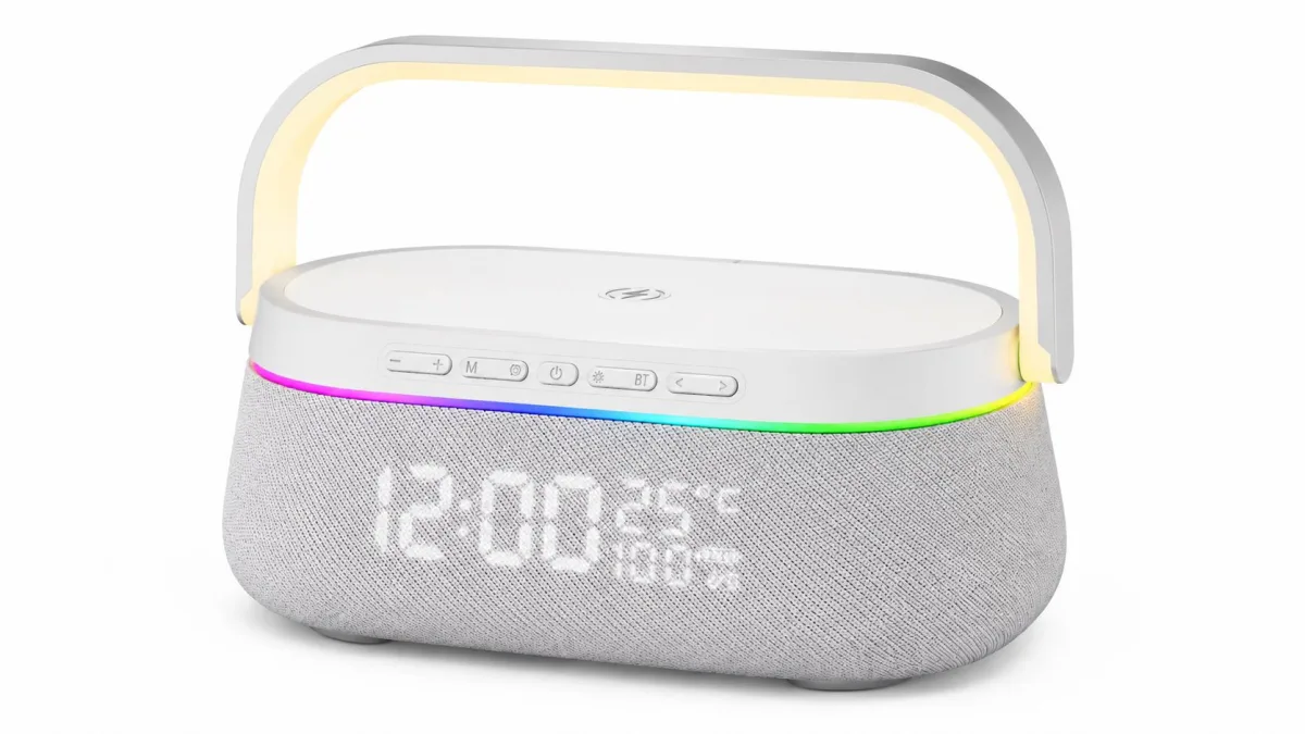 Aggiy Zenith Soundmag Kablosuz Şarj Standı , Bluetooth Hoparlör