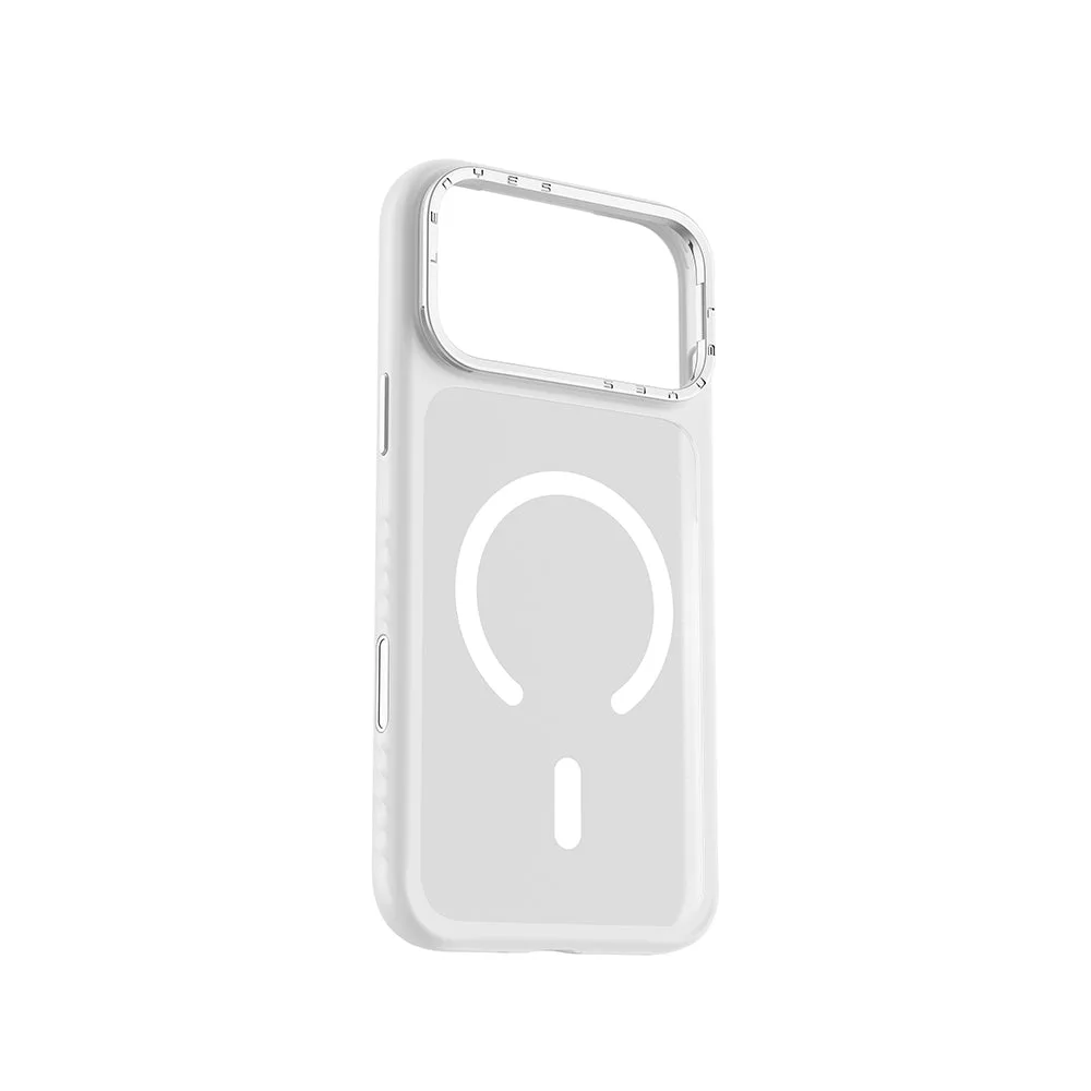 iPhone 17 Pro Max Kılıf | M-safe Şarj Uyumlu Metal Kamera Standlı CK226