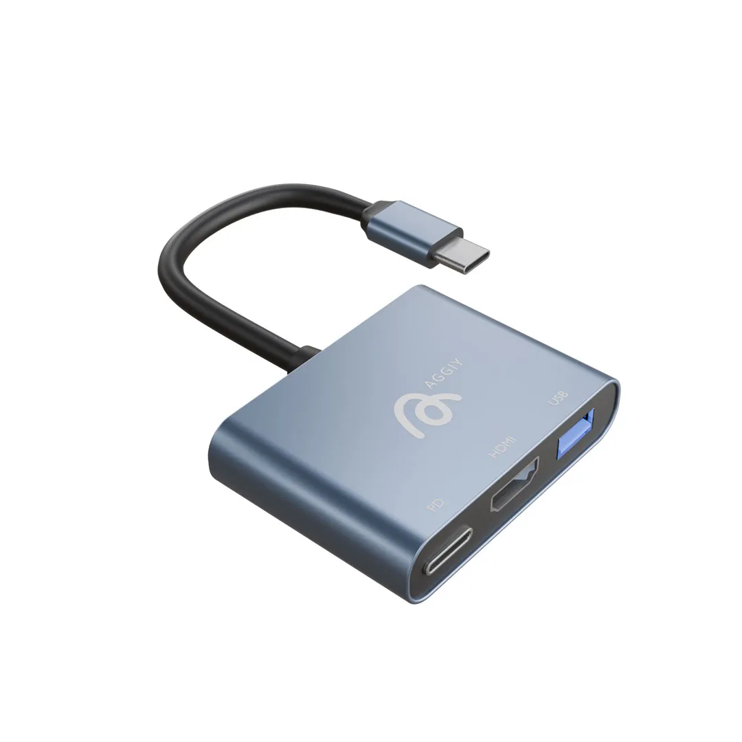 AG-SD41 Type-C to HDMI Adaptör 4K ULTRA HD USB 3.0