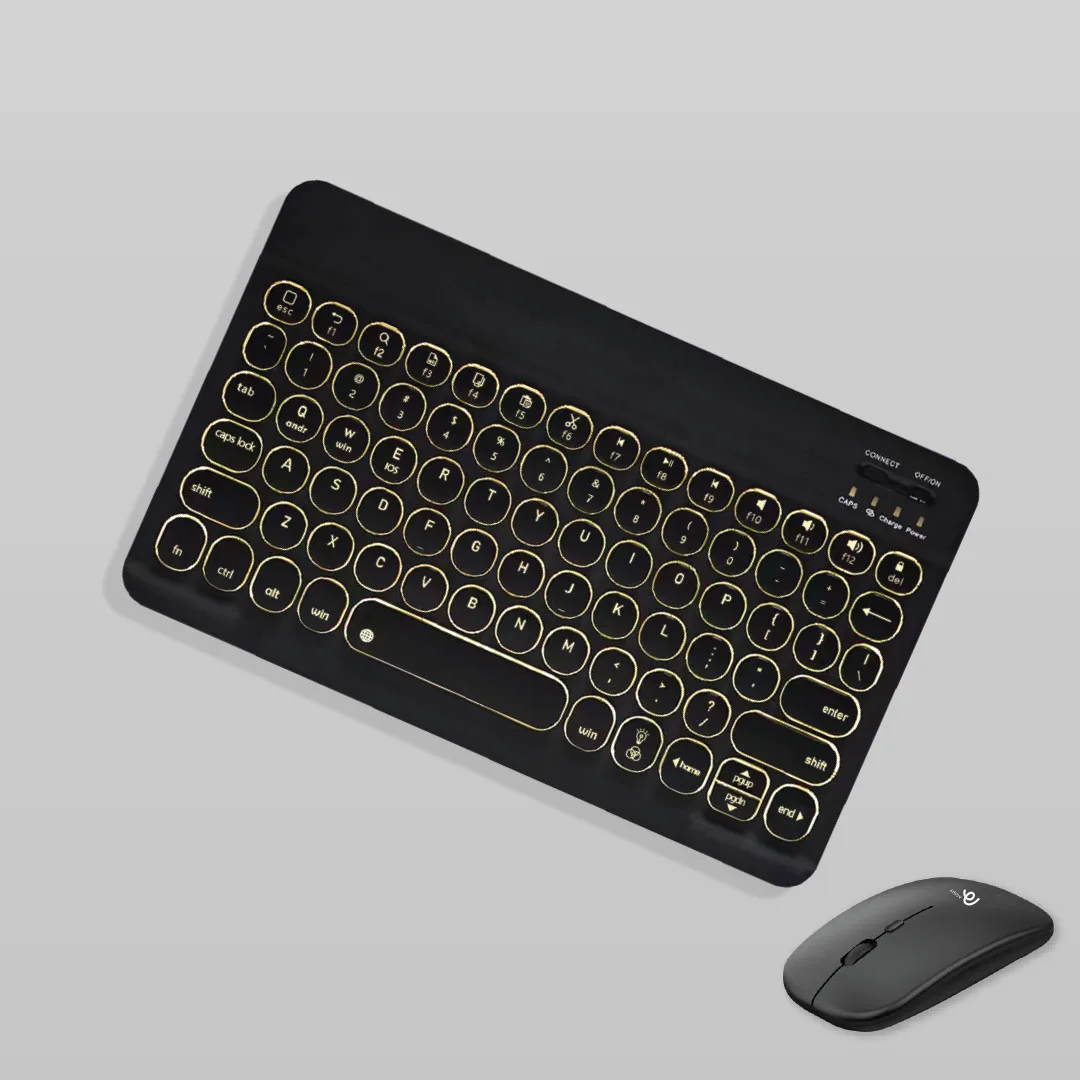 AG-KM01 Mini Wiresless Keyboard & Mouse ve Stand