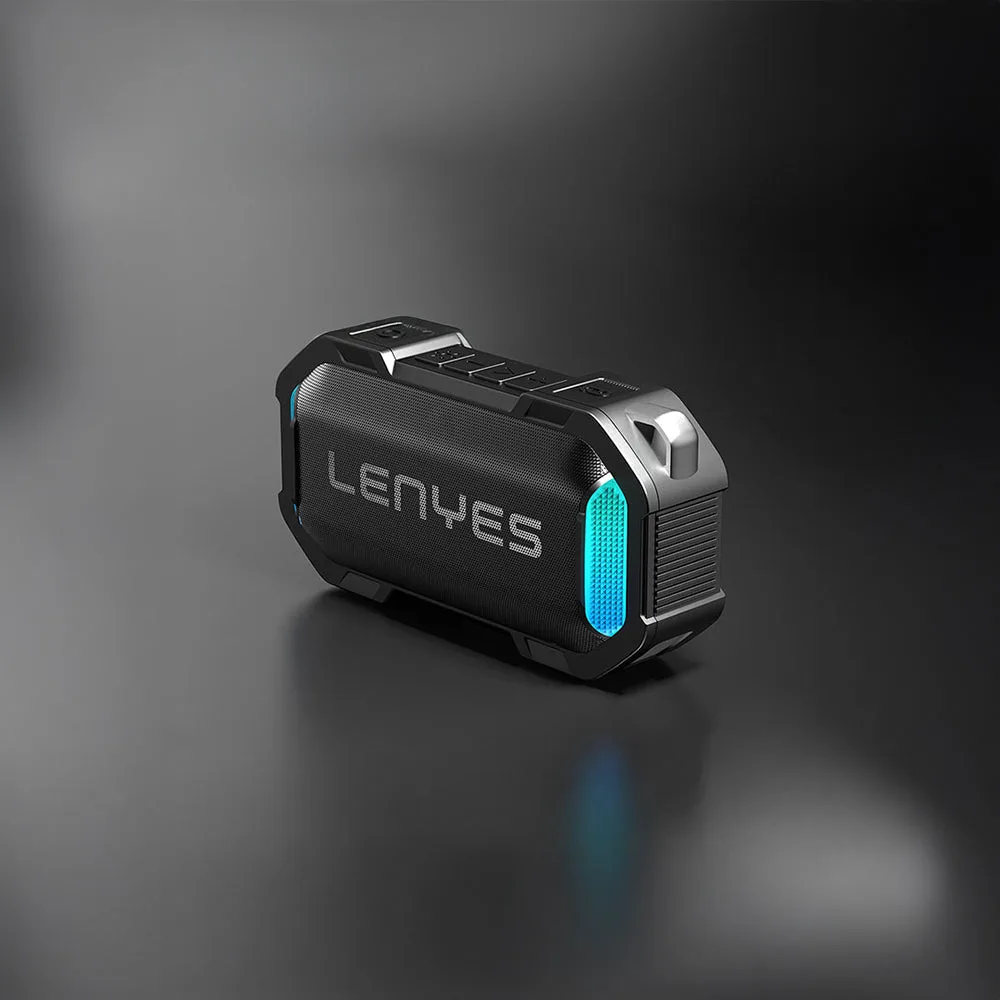 Lenyes S233 | RGB Işıklı Su Geçirmez TWS Bluetooth Hoparlör 12W