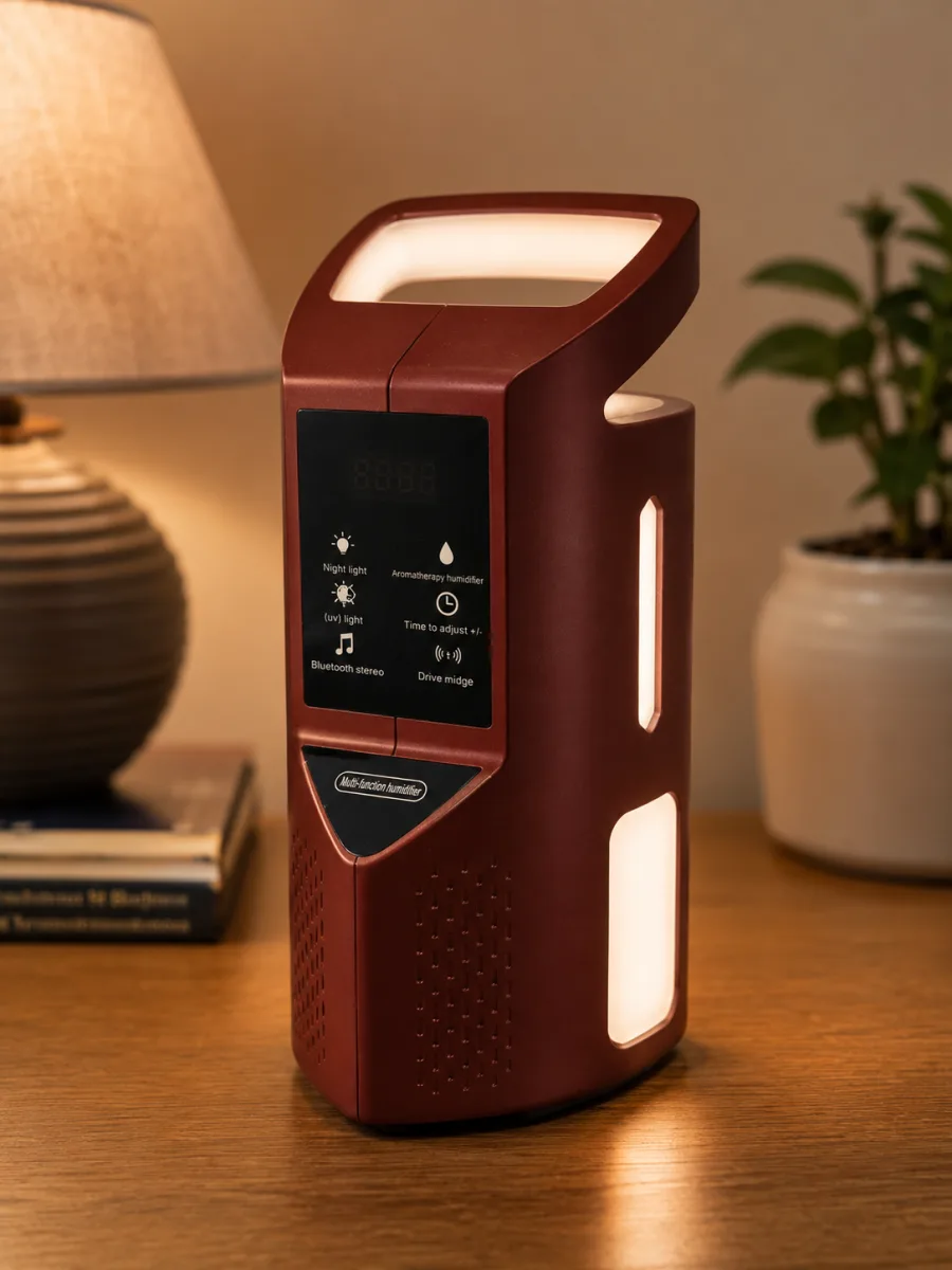 Focus Power Hava Nemlendirici Sinek Savar Bluetooth Hoparlör Gece Lambası