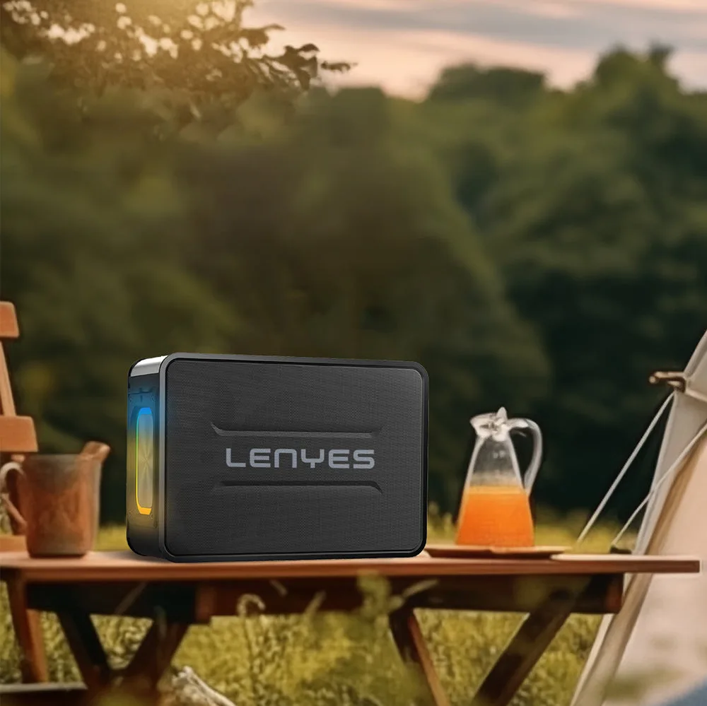 Lenyes S859 RGB Mikrofonlu Bluetooth Speaker | 200W Güç & 15600mAh
