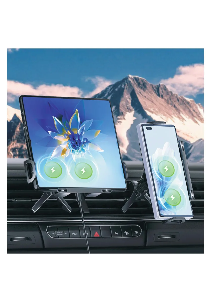 Aggiy Automag 15W Magsafe Wireless Kablosuz Şarj Araç Magnetic Telefon Tutucu