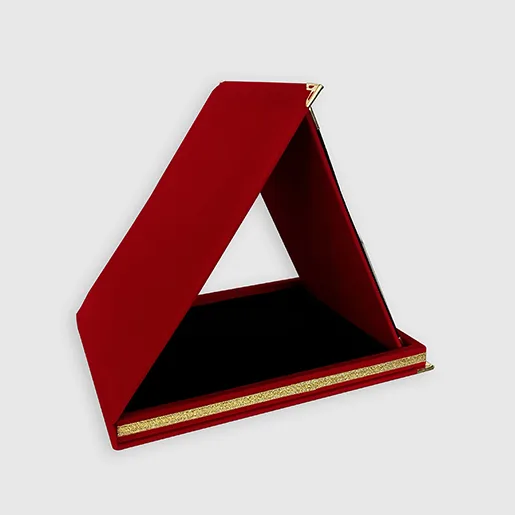 Kırmızı Albüm Plaket Kutusu