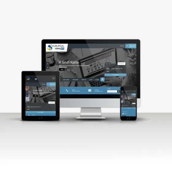 Kurumsal Firma V11 Hazır Web Sitesi