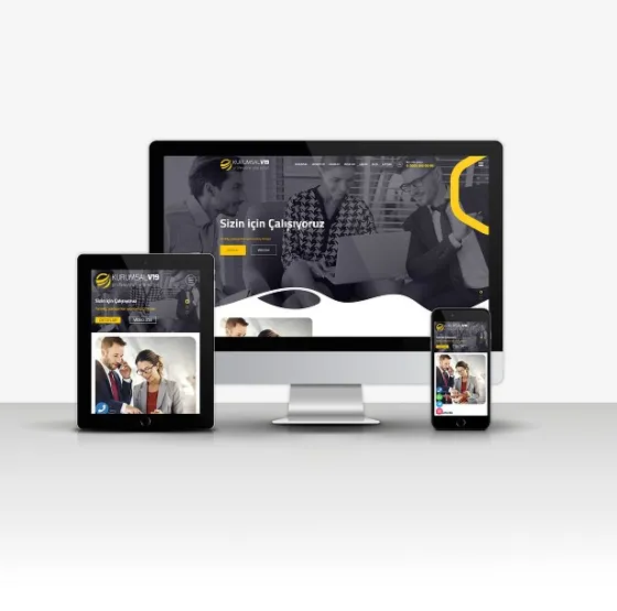 Kurumsal Firma V19 Hazır Web Sitesi