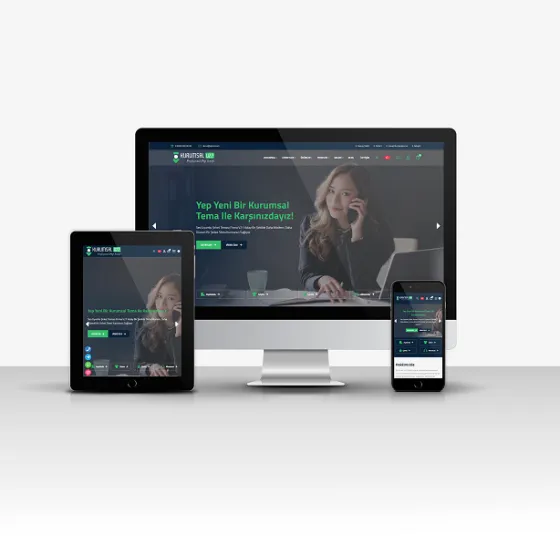 Kurumsal Firma V22 Hazır Web Sitesi