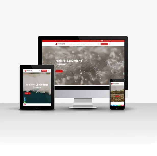 Kurumsal Firma V24 Hazır Web Sitesi ekran görüntüsü