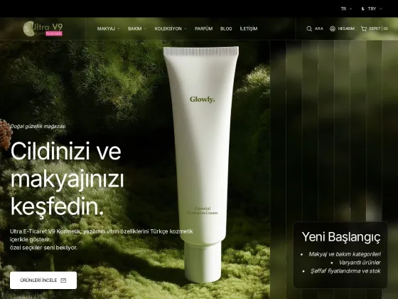 Ultra E-Ticaret V9 Kozmetik