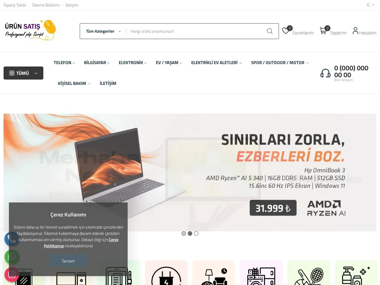 Ürün Satış V3 ekran görüntüsü